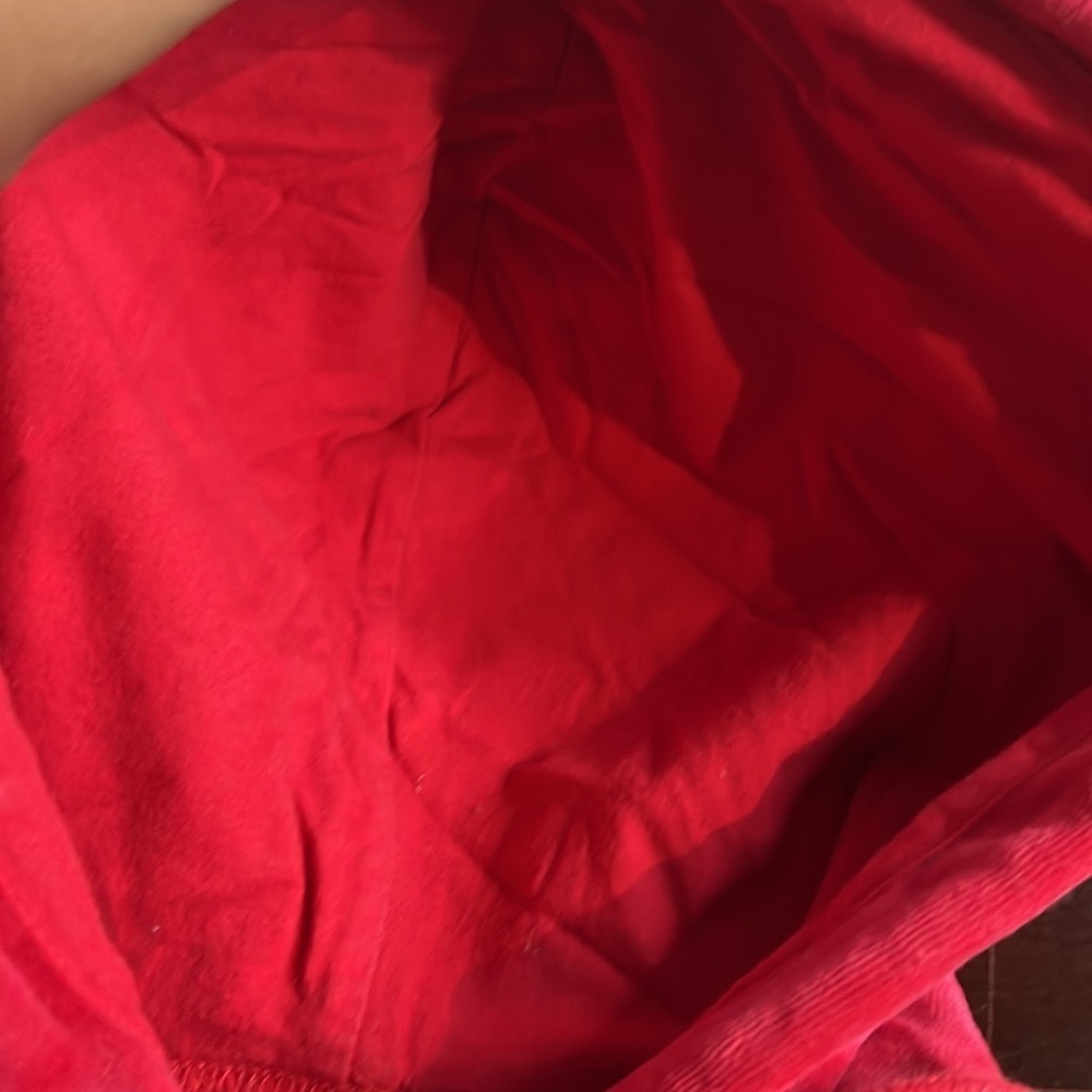 DICKIES WOMEN'S Velour Hoodie Red XS - Picture 7 of 11